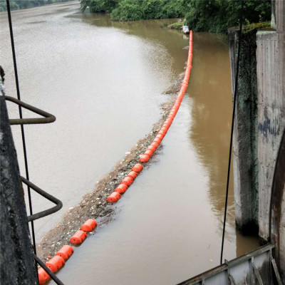 河道长距离管式拦污排200米电站拦漂排报价