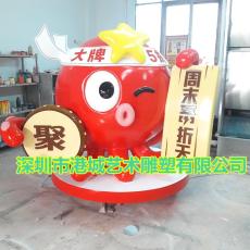梅州政府IP形象吉祥物雕塑低价口碑良好