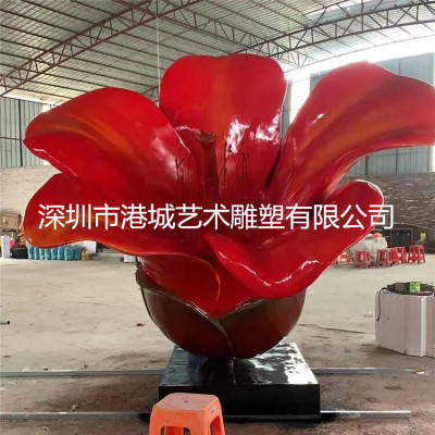 深圳卡通木棉花公仔雕塑批发、零售厂家有没有？