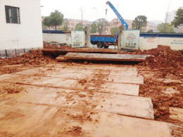 建筑工地鋼板出租 道路鋪路鐵板租賃