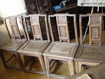 上海明清圆桌破损修复老沙发椅保养圆椅子