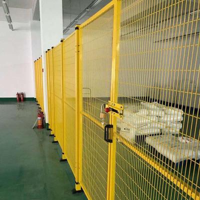机器人护栏网厂家 工业车间隔离网定制
