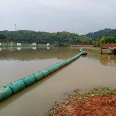 低水头水电站污物拦截漂浮带大坝拦漂浮桶