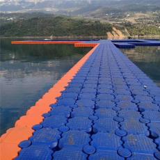 码头水上平台海上塑料浮箱浮桥设计加工