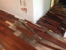 上海普陀木地板保养 起鼓局部处理 对客户认