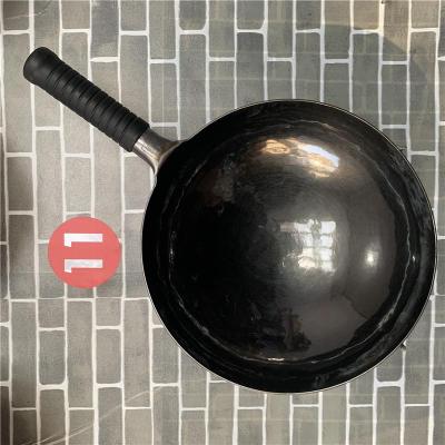 正宗章丘铁锅是哪个厂生产的无涂层炒锅价格