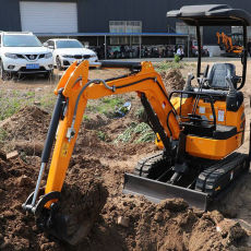 多功能履帶式挖掘機 家用農用柴油挖土機