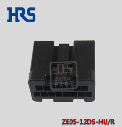 HIROSE连接器ZE05-12DS-HU/R汽车电池用胶壳