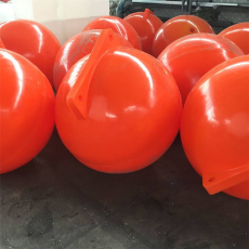 新型聚乙烯浮球水库圆形警示塑料浮筒规格
