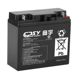 商宇蓄电池6-FM-24太阳能专用电池12V-24AH