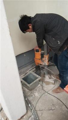 太原滨河东路安装卫浴洁具改一楼独立下水管