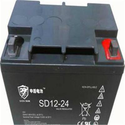 申盾蓄电池SD12-6512V65AH供货商胶体现货