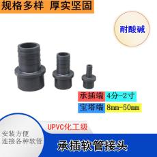 UPVC塑料插口宝塔接头软管接头
