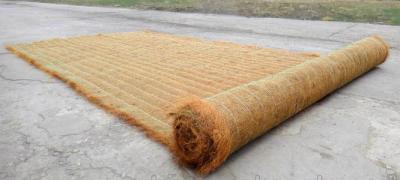 植物纤维护坡椰丝毯 河道植草毯抗冲生物毯