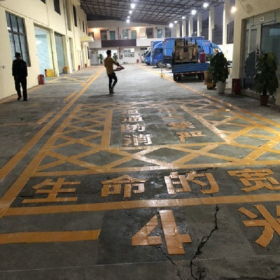 坪地小区道路划线-坪地小区消防通道划线