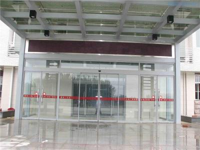 深圳玻璃感应门 商场旋转门 银行平移门