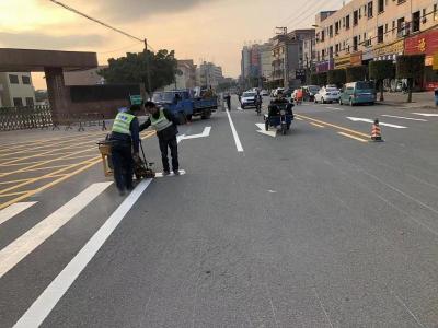 盐田热熔标线哪里有-热熔道路标线价格便宜