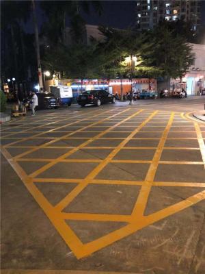 深圳坪地消防划线-道路热熔划线-停车位划线