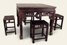 上海老雕花床保養古典風格原木桌子的保養技