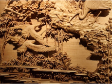 上海木雕花壁畫修復清洗修補保養佛像破損補