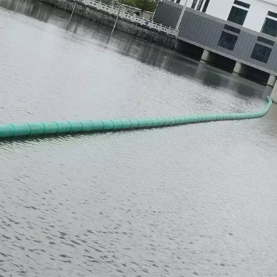 河道上游垃圾拦漂浮体桶状拦污排报价