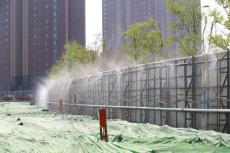 济南市建筑工地围挡喷淋降尘系统