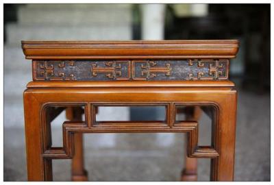 上海红木古家具部件的松散与脱落修复损坏榫