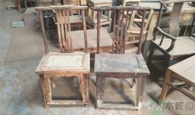 上海繁兴路老红木盒子维修翻新靠背椅断裂局