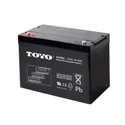 TOYO蓄电池6GFM50 12V50AH光伏专用