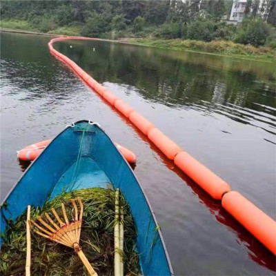 拦水下垃圾挂网浮筒核电站进水口浮式拦污排