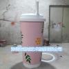 深圳批发零售玻璃钢奶茶杯雕塑定制价格厂家