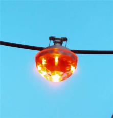 太阳能LED爆闪灯线路杆塔警示灯警示球双灯