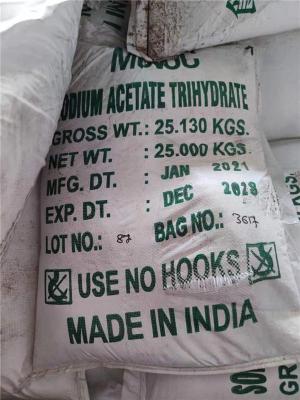 现货优势供应印度原装进口固体 醋酸钠 乙酸
