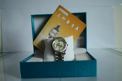 供应五行养生表磁石能量手表会销评点礼品保