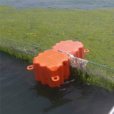 水面拦漂带水草生活垃圾拦截浮桶规格尺寸