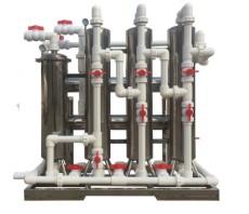 供應蒸汽鍋爐用井水凈化生物軟水機