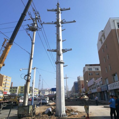 电力钢管塔价格 高压架线钢管塔 耐张钢管塔