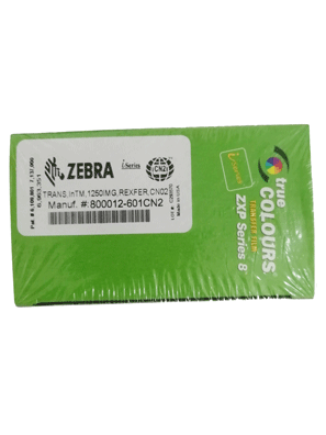 斑马ZXP8证卡机彩色带800012-445CN2转印膜