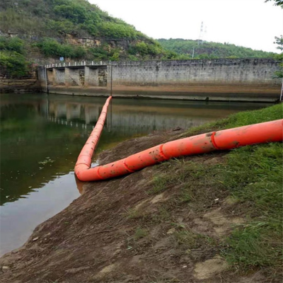 敖江漂浮垃圾拦污设备浮筒式拦污排生产工艺