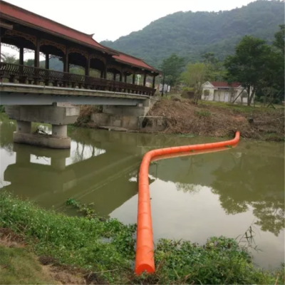 水面拦截网浮球水电站进水口浮式活动拦污排