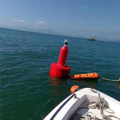 沿海警示用聚乙烯浮标水库插旗子浮漂规格