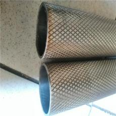 304不锈钢网纹管 不锈钢焊接滚花管厂家零切
