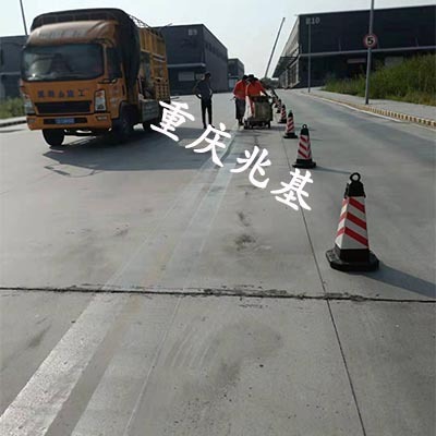 物流园区道路划线 重庆热熔标线涂料公司