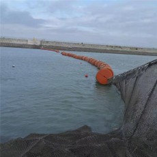 大坝取水口拦污浮筒芭蕉河水电厂拦漂装置
