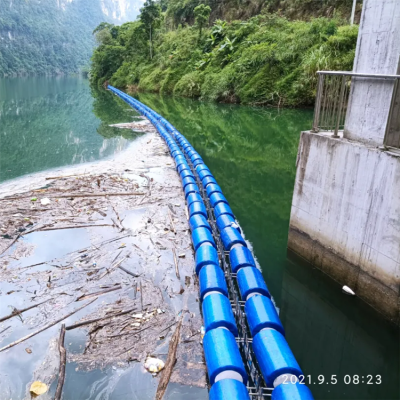 水电厂进水口自浮式拦漂装置方案设计