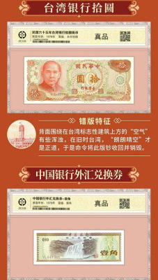 错版王牌中国错版邮币钞大典