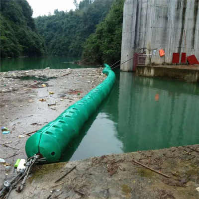 水上活动浮式拦污排安装方案