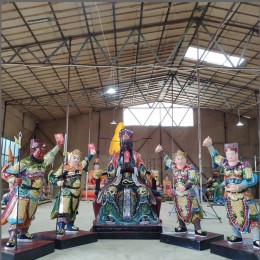 包公佛像 包青天神像 张龙赵虎神像雕塑