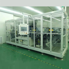 二手卷裝方形全自動鋰電池正負極片模切機