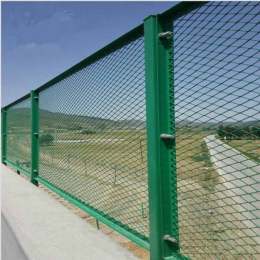 清远公路钢板网护栏 桥梁防抛网立柱安装价